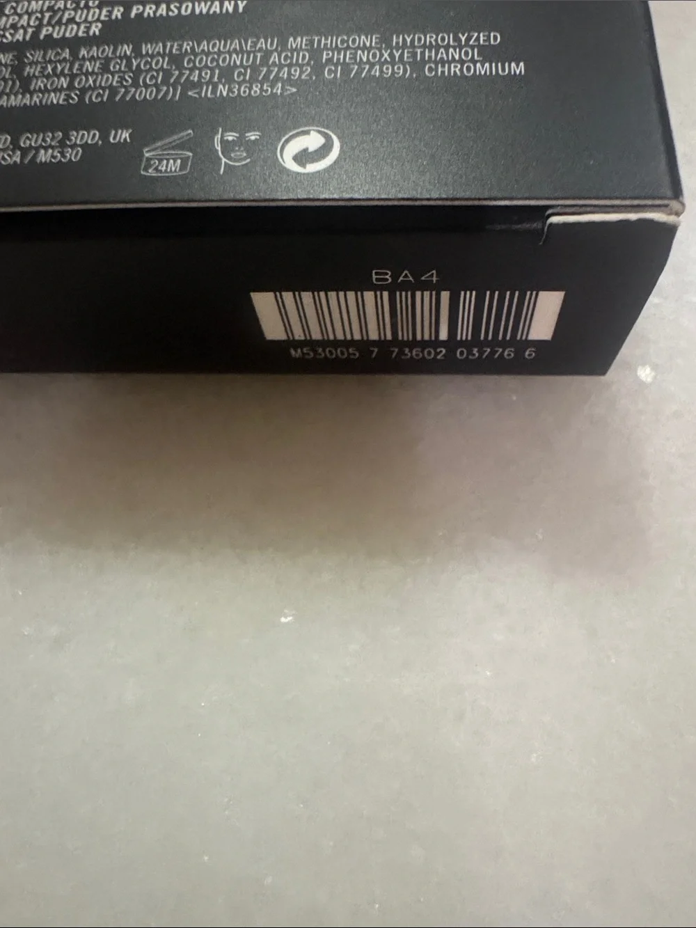 MAC Cosmetics Blot Powder/Pressed Compact - deep dark